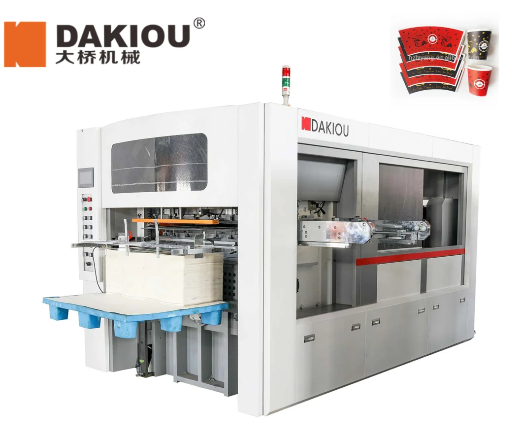 Dakiou High Speed Paper Cutting Machine for Cups and Boxs