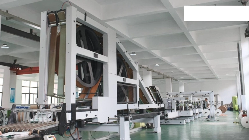 Multi Wall Industrial Paper Bag Machine 2-5 Layer Valve Bag Product Line