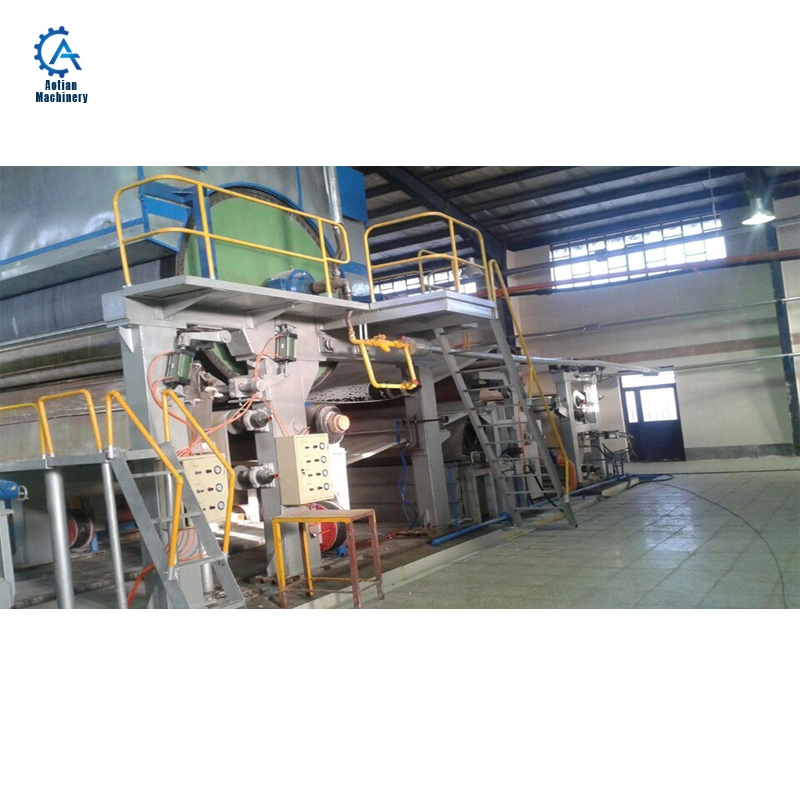 Waste Paper Board Pulp Toilet Tissue Paper Making Machinery