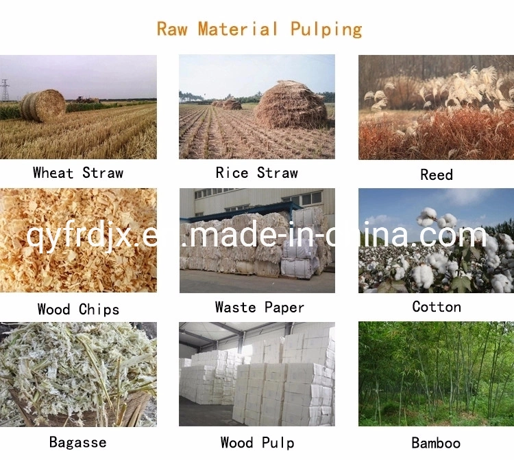 Corrugated Paper/Kraft Paper/Tissue Paper/Fluting Paper/Printing Paper/ Recycled Paper Making Machine